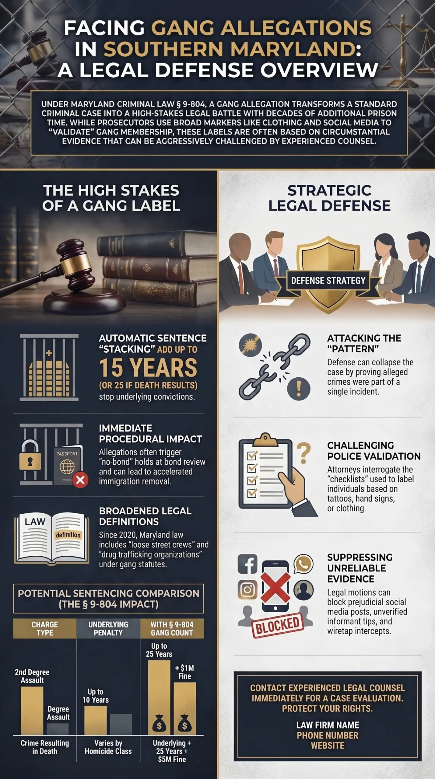 Maryland Gang Allegation Defense Overview Maryland Gang Allegation Defense Overview scaled